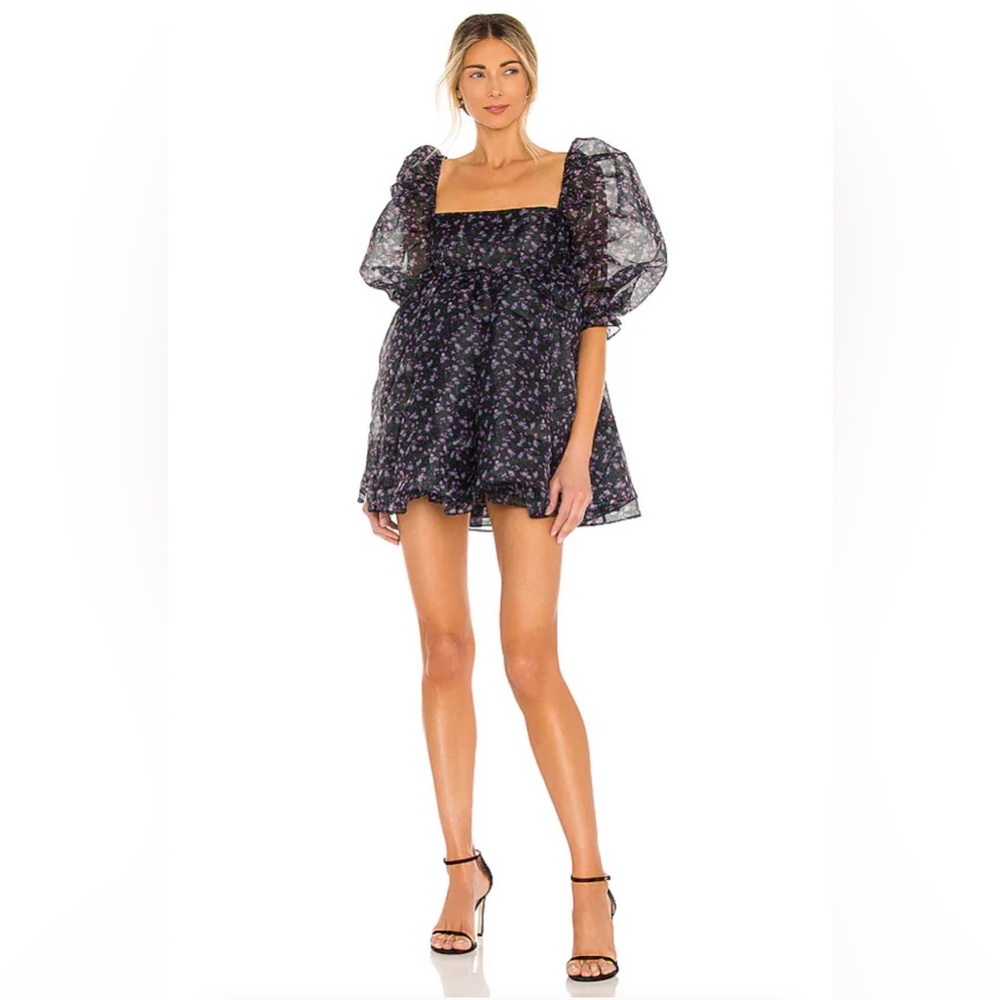 SELKIE Puff Dress Babydoll in 80s Ditz